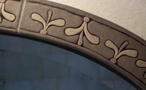Spiegelrahmen Detail